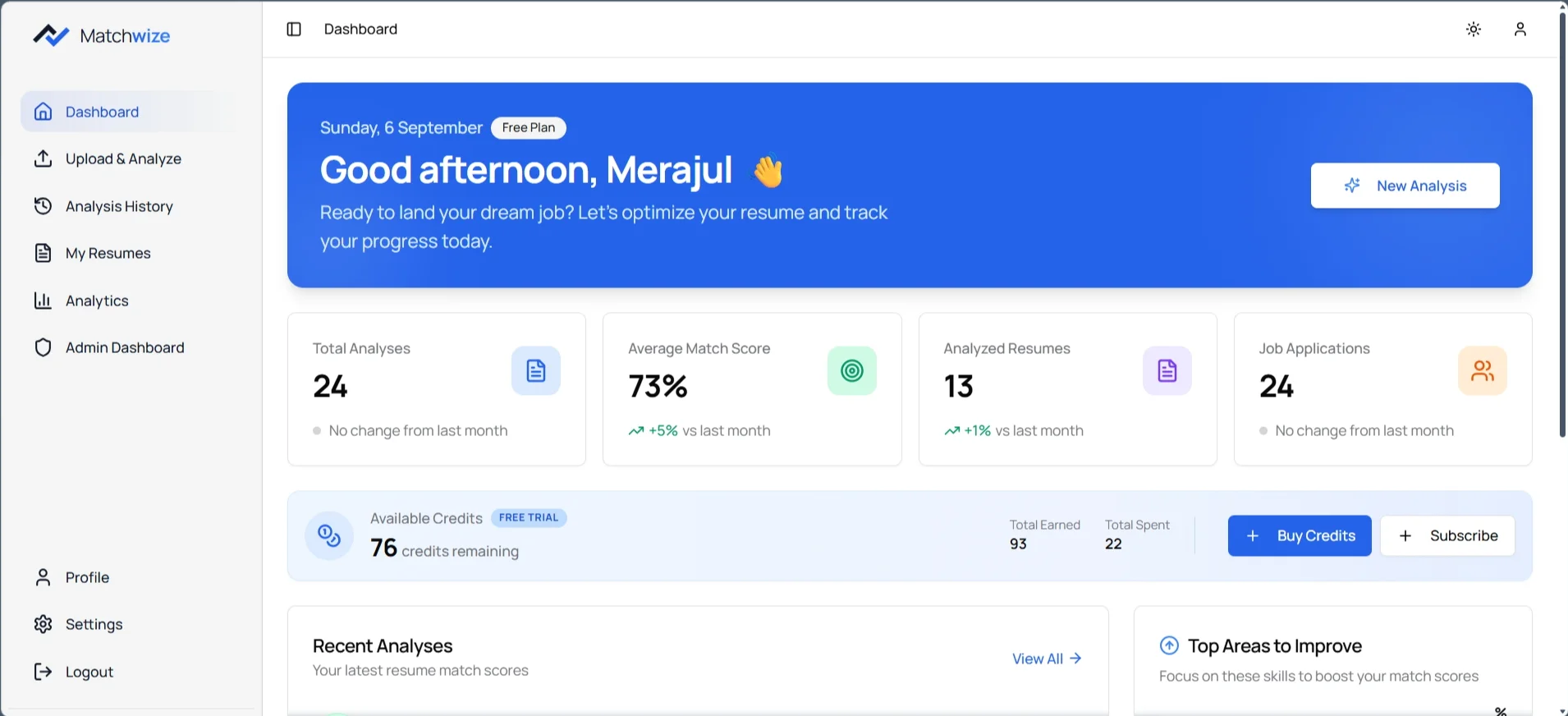 Matchwize Resume AI